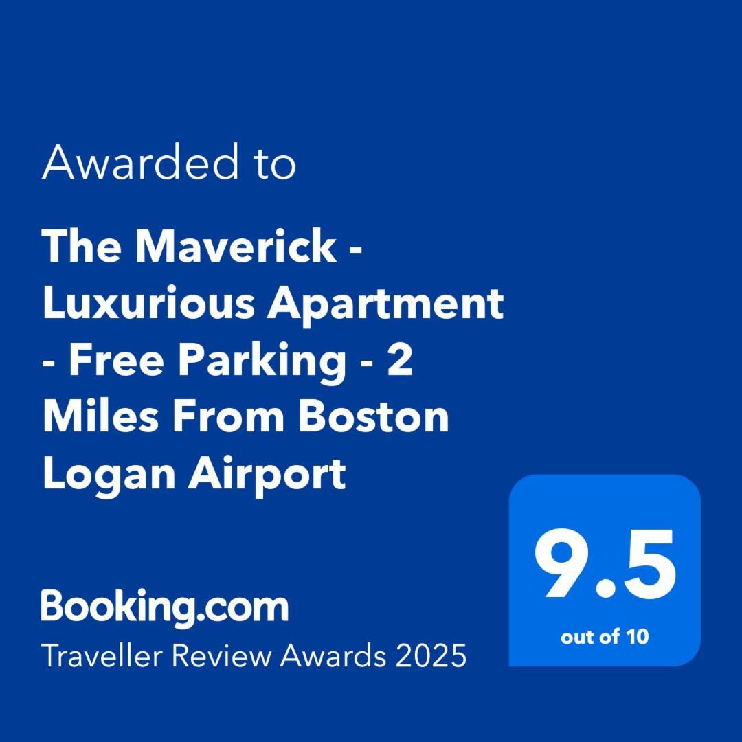 The Maverick - Luxurious Apartment - Free Parking - 2 Miles From Boston Logan Airport チェルシー エクステリア 写真